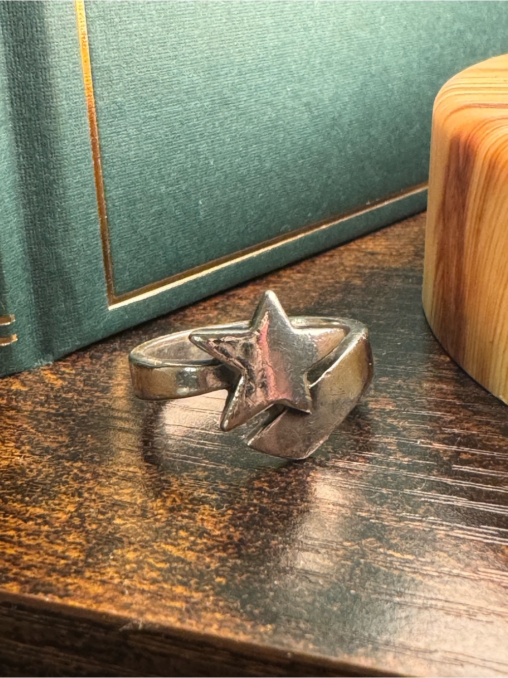 James Avery Retired Silver Shooting Star Ring